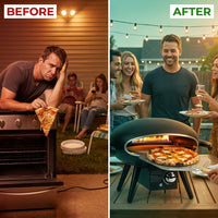 Propane Outdoor Pizza Oven Gas Pizza Oven — Before & After