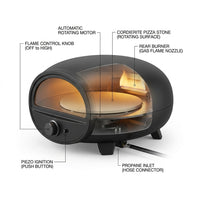 Propane Outdoor Pizza Oven Gas Pizza Oven — How It Works