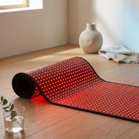 Red Light Therapy Mat for Body Pain Relief,Red Light Therapy Blanket 1280 Leds Red near Infrared 660Nm 850Nm Full Body Pad, 71"X 31" Large Red Light Therapy Pad — Studio Shot