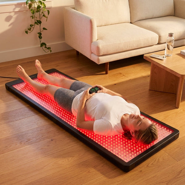Red Light Therapy Mat Designed for Full Body Recovery, 1280 LEDs, Dual 660nm 850nm Wavelengths, 71x31 Inch
