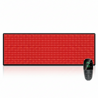 Red Light Therapy Mat Designed for Full Body Recovery, 1280 LEDs, Dual 660nm 850nm Wavelengths, 71x31 Inch